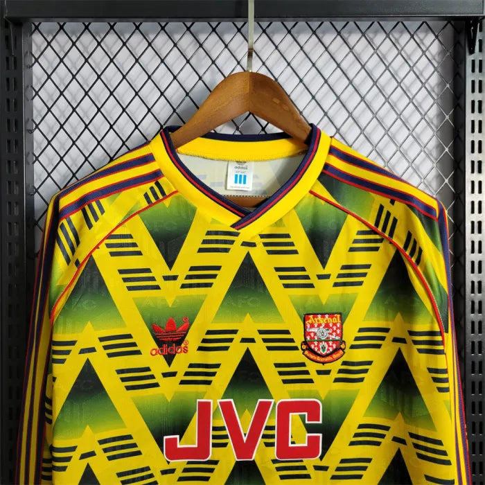 Arsenal x Away Jersey x Retro 91/93 [Long Sleeve]