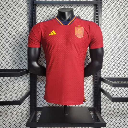 Spain x Home Jersey x Player Version x World Cup 2022