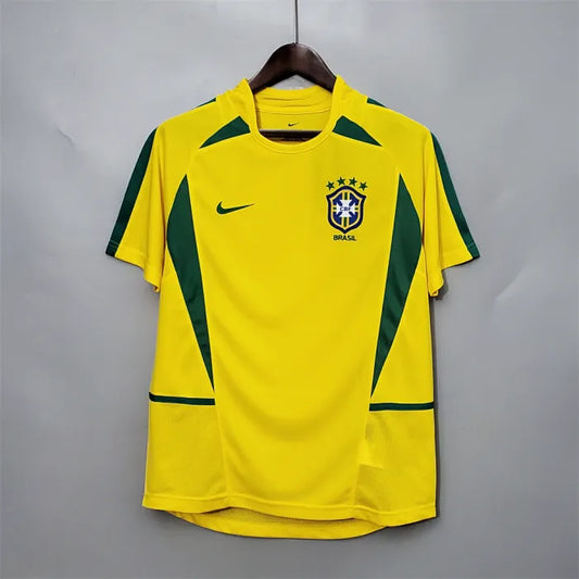 Brazil x Home Jersey x Retro 2002