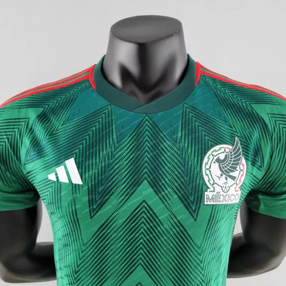 Mexico x Home Jersey x Player Version x World Cup 2022