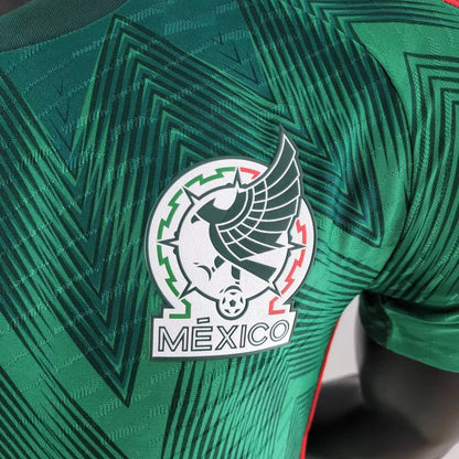 Mexico x Home Jersey x Player Version x World Cup 2022