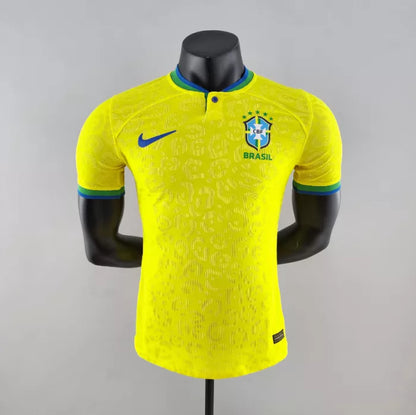 Brazil x Home Jersey x World Cup 2022